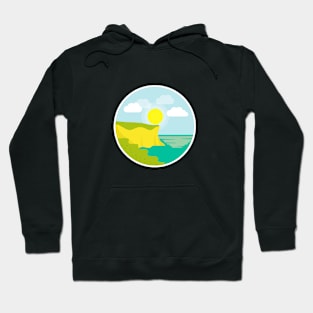 Landscape with river Hoodie